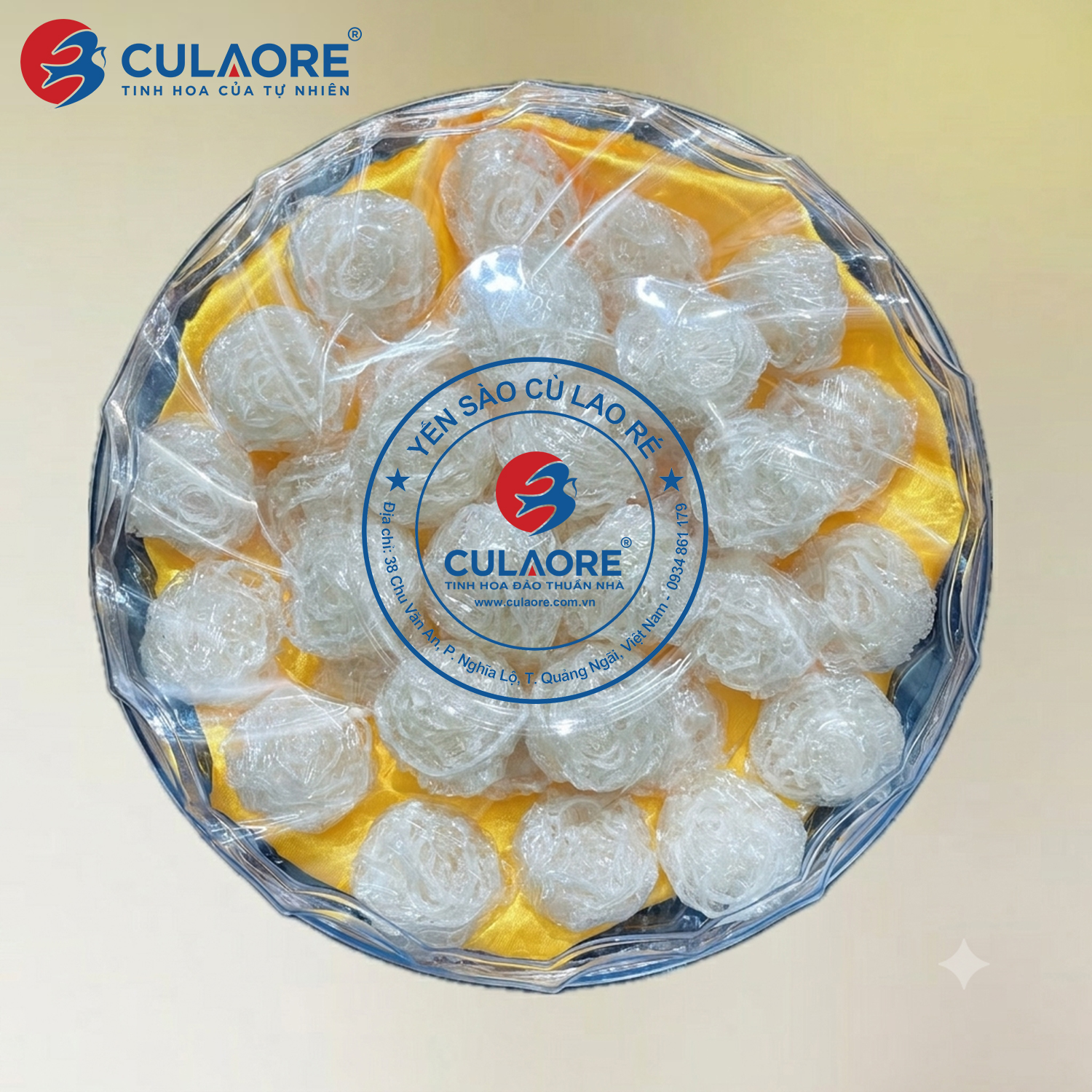 YẾN TINH CHẾ VIÊN BABY HOA HỒNG (HỘP 100 GRAM)