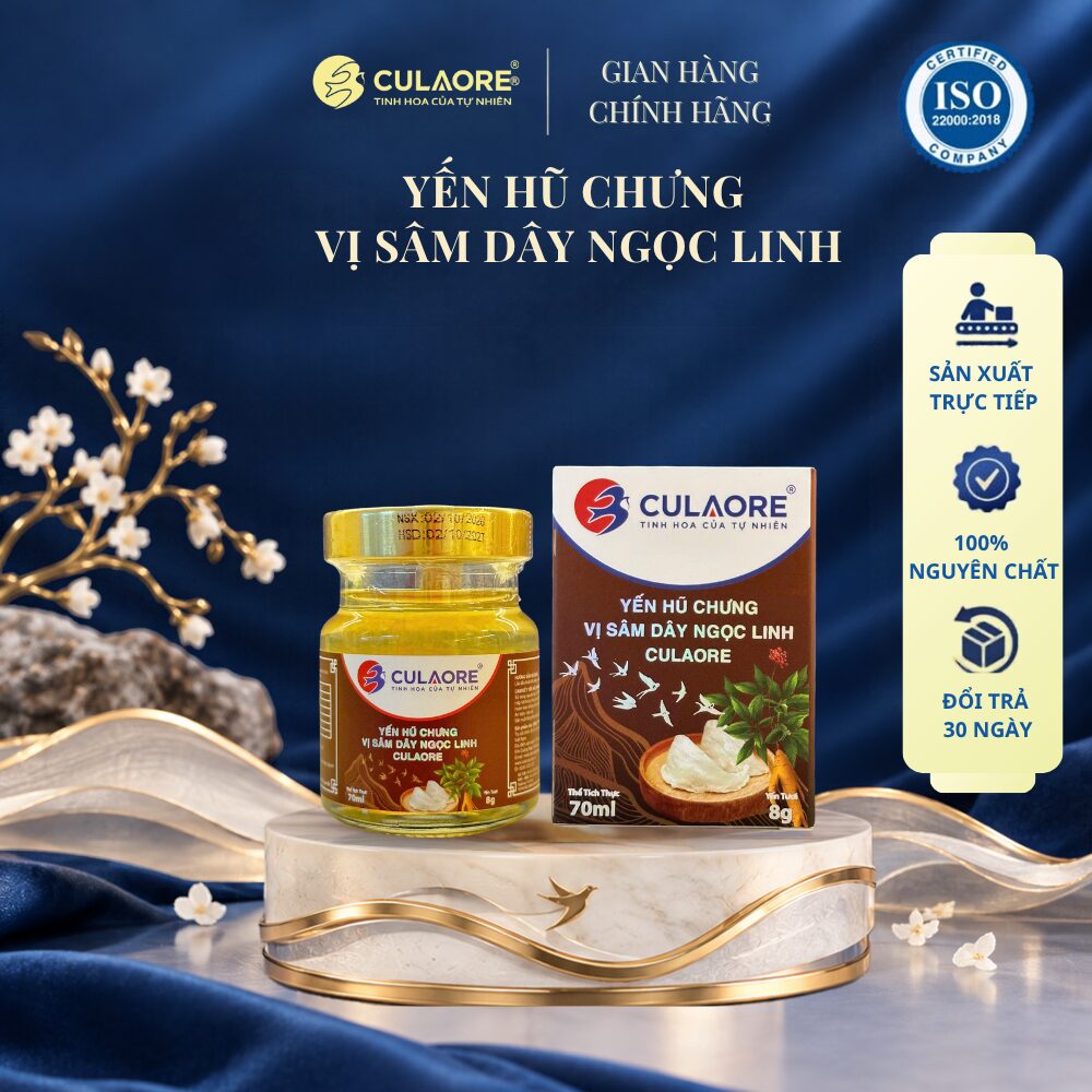 YẾN HŨ CHƯNG SÂM DÂY NGỌC LINH (70ML)