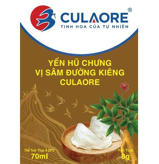 YẾN HŨ CHƯNG VỊ SÂM ĐƯỜNG KIÊNG CULAORE (70ML)